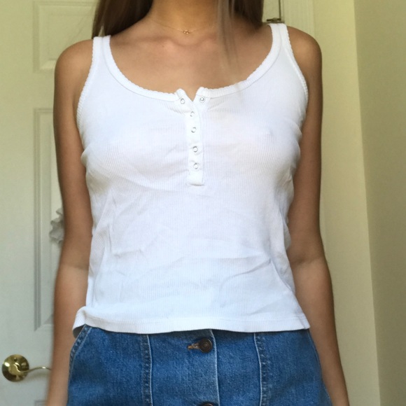 Simone tank Brandy Melville white - Picture 3 of 3